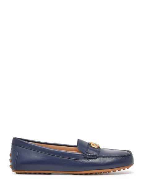 Mocassins Barnsbury En Cuir Lauren ralph lauren Bleu women 85284707