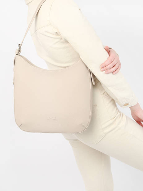 Leather Rumba Shoulder Bag Nathan baume Beige nathan 53 other view 1