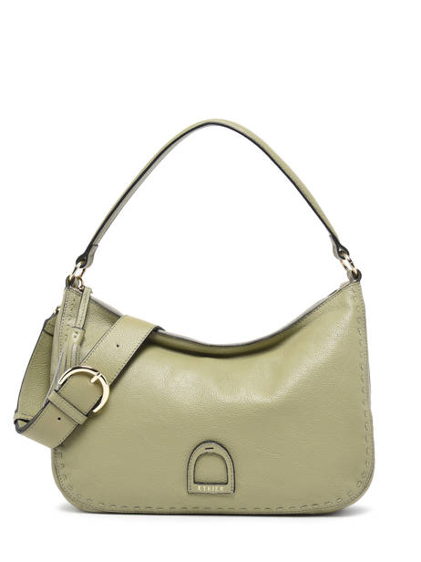 Shoulder Bag Tradition Leather Etrier Green tradition EHER026M