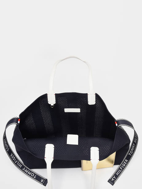 Shoulder Bag Iconic Tommy Recycled Polyester Tommy hilfiger Blue iconic tommy AW14765 other view 3