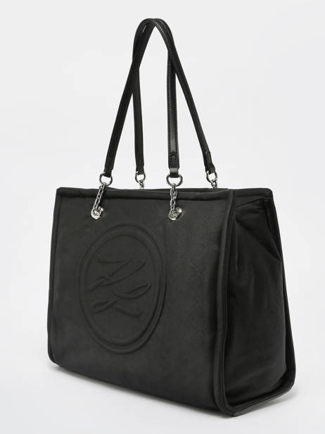 Shopper K Autograph Recycled Polyester Karl lagerfeld Black k autograph 231W3042 other view 2