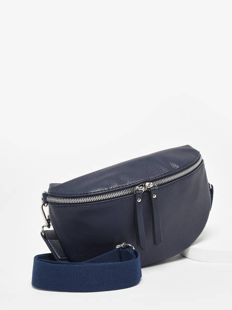 Sac Banane Miniprix Bleu grained F3645 vue secondaire 2