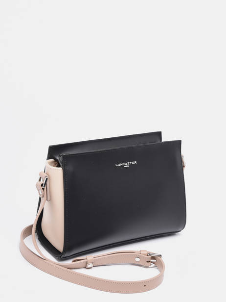Shoulder Bag Smooth Leather Lancaster Black smooth 437-02 other view 2