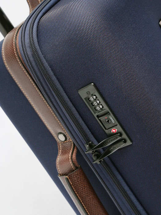 Longchamp Boxford Travel bag with wheels Blue