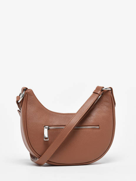 Sac BandouliÃ¨re Firenze Cuir Lancaster Beige firenze 7 vue secondaire 4