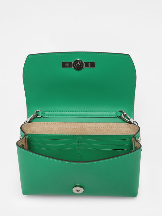 Longchamp Roseau box Sacs porté travers Vert