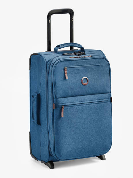 Cabin Luggage Delsey Blue maubert 2.0 3813700 other view 3