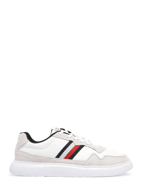 Sneakers In Leather Tommy hilfiger White men 4427YBS