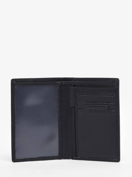 Wallet Leather Serge blanco Black vancouver VAN21052 other view 1