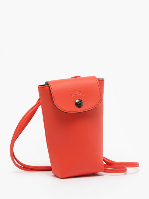 Longchamp Le pliage xtra Ipod case / cd holder Red