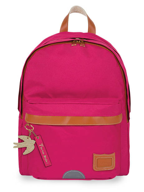 2-compartment  Backpack Tann's Pink les fantaisies f 63113