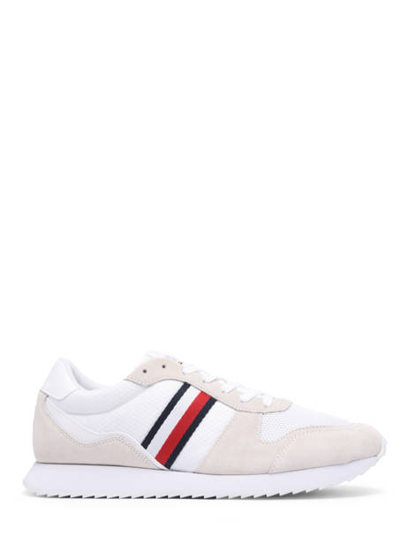 Sneakers In Leather Tommy hilfiger White men 4699YBS