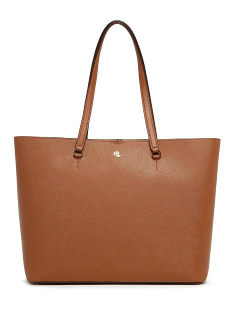 Leather Karly Tote Bag Lauren ralph lauren Brown karly 31911655