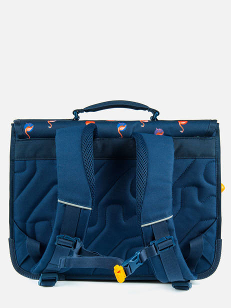 Satchel 2 Compartments Lily Girls Stones and bones Blue girls G other view 4