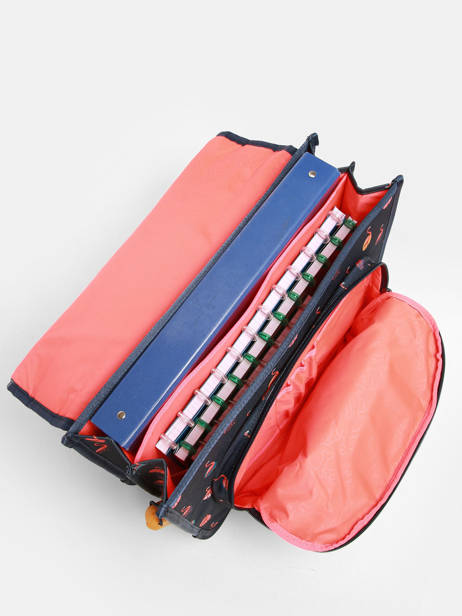 Satchel 2 Compartments Lily Girls Stones and bones Blue girls G other view 3