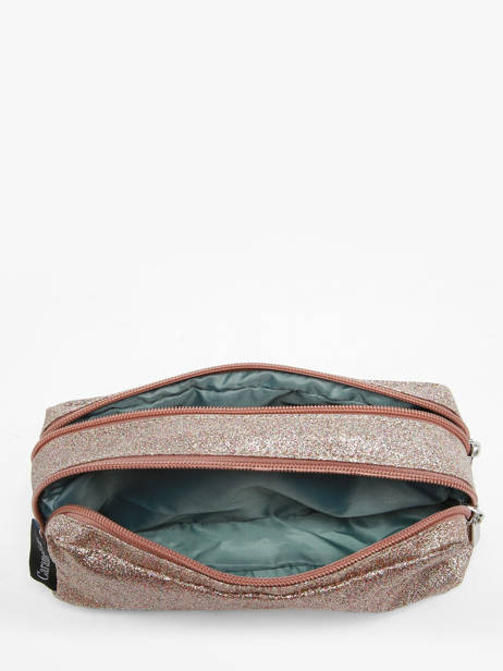 2-compartment Pouch Boheme Caramel et cie Gold boheme FI other view 1