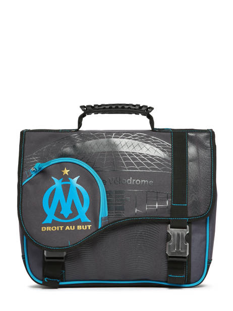 2-compartment Satchel Olympique de marseille Black om 23CO203C