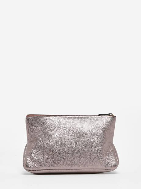 Pouch Leather Etincelle Irisée Etrier Pink etincelle irisee EETI853 other view 2
