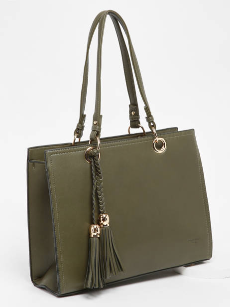 A4 Size Shoulder Bag Format A4 Gallantry Green format a4 R1588 other view 2