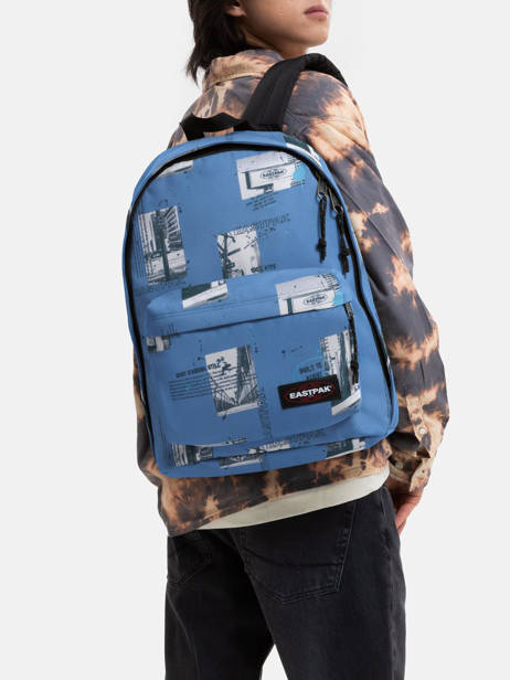 Backpack Out Of Office + 15'' Pc Eastpak Blue authentic K767 other view 1