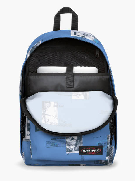 Backpack Out Of Office + 15'' Pc Eastpak Blue authentic K767 other view 2