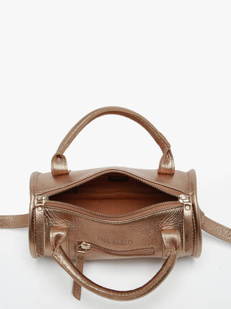 Leather Charlie Crossbody Bag Paul marius Gold vintage CHARLIE other view 3