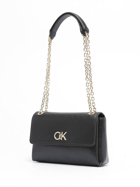 Crossbody Bag Re-lock Recycled Polyester Calvin klein jeans Black re-lock K610749 other view 2